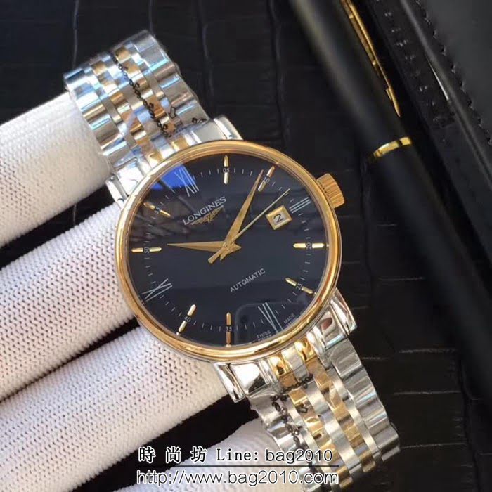 LONGINES浪琴 簡約時尚 全自動機械男士腕表 WSS1730